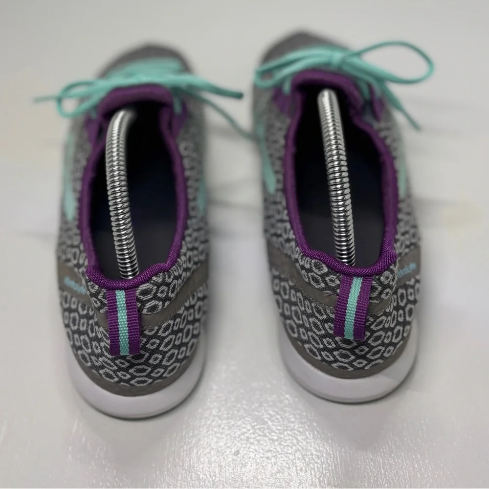 ASICS MetroLyte Women’s Size 10 Gray Teal Purple Running Sneakers Q481N Lightwei - Picture 7 of 15